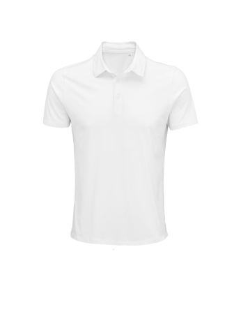  T-Shirt πόλο (Octave men 03572) λευκό